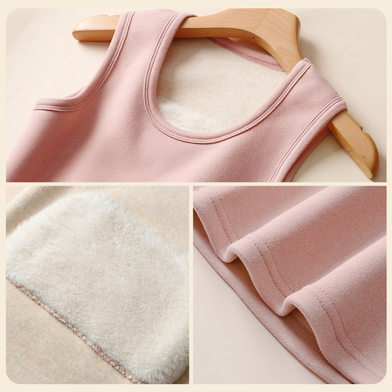 雅鹿保暖背心女款秋冬季加厚加绒女士内搭打底衫马甲上衣羊毛蚕丝,淘宝优惠券,粉丝福利购,淘宝优惠卷