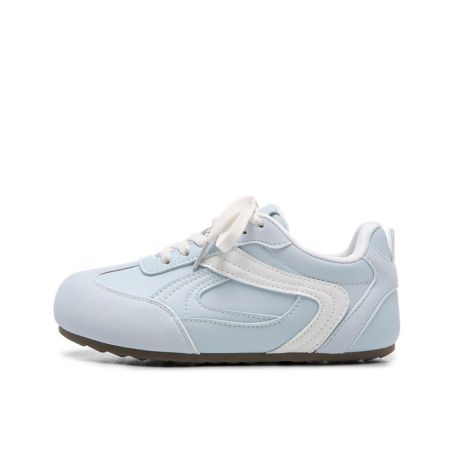 鲁鲁蛋 复古德训鞋子女2025新款爆款春秋百搭小白鞋ins潮休闲板鞋,淘宝优惠券,粉丝福利购,淘宝优惠卷