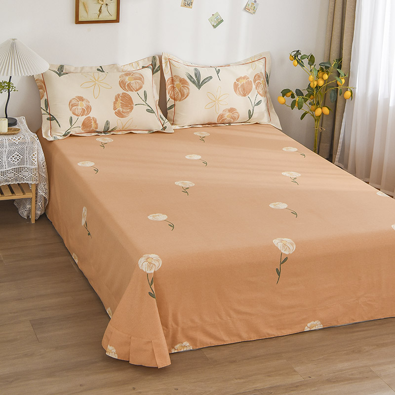 定做订制全棉纯棉加厚磨毛床单被单榻榻米大炕单高低床上下铺加大 - 图1