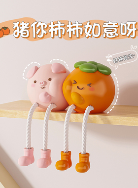 诸事顺利吊脚娃娃摆件儿童房装饰