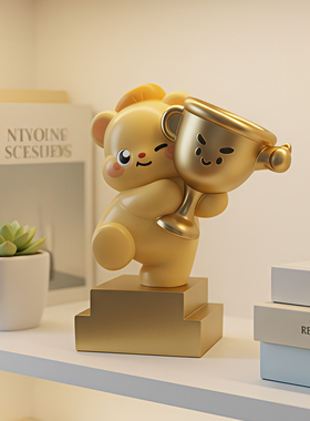 创意可爱奖杯定制定做