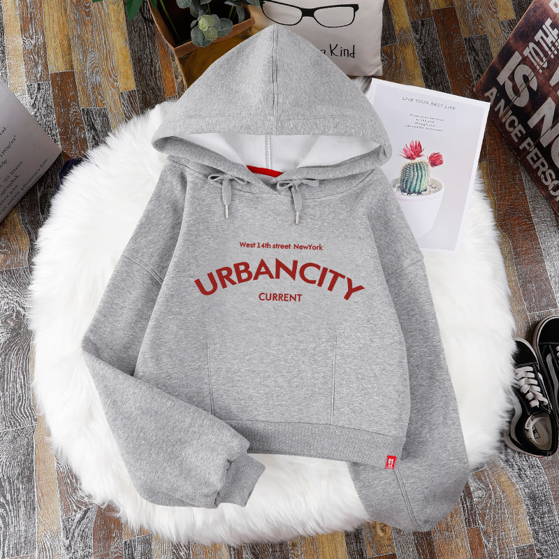 白色短款韩版宽松2020年新款潮卫衣 幽默兔卫衣/绒衫