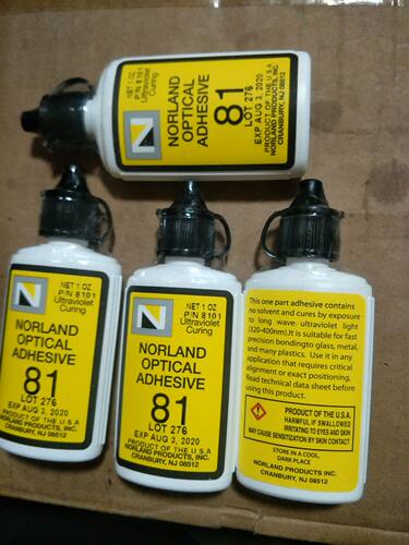 固化光学胶NORLAND OPTICAL ADHESIVE81美国光敏胶水NOA81-图0