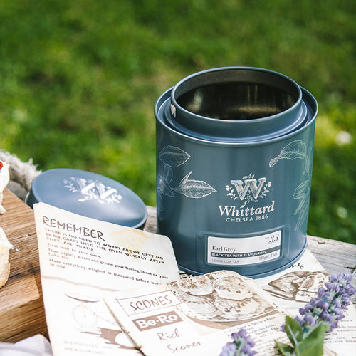 Whittard 英国伯爵红茶100g罐装 英式红茶花果花草茶进口茶叶送礼 - 图1