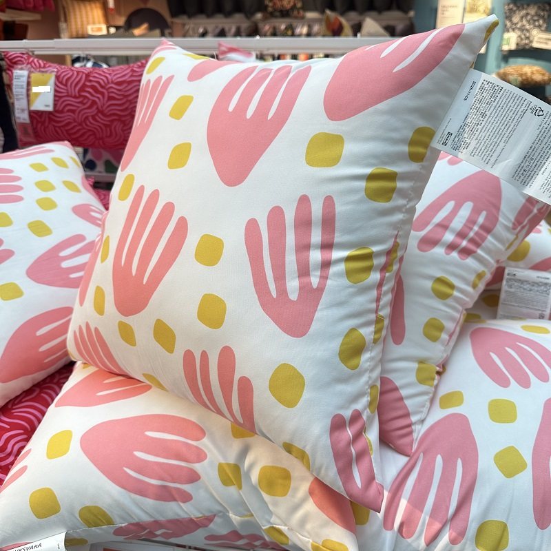 宜家布瓦拉靠垫50x50厘米沙发靠枕 汽车柔软亲肤抱枕IKEA正品代购,淘宝优惠券,粉丝福利购,淘宝优惠卷