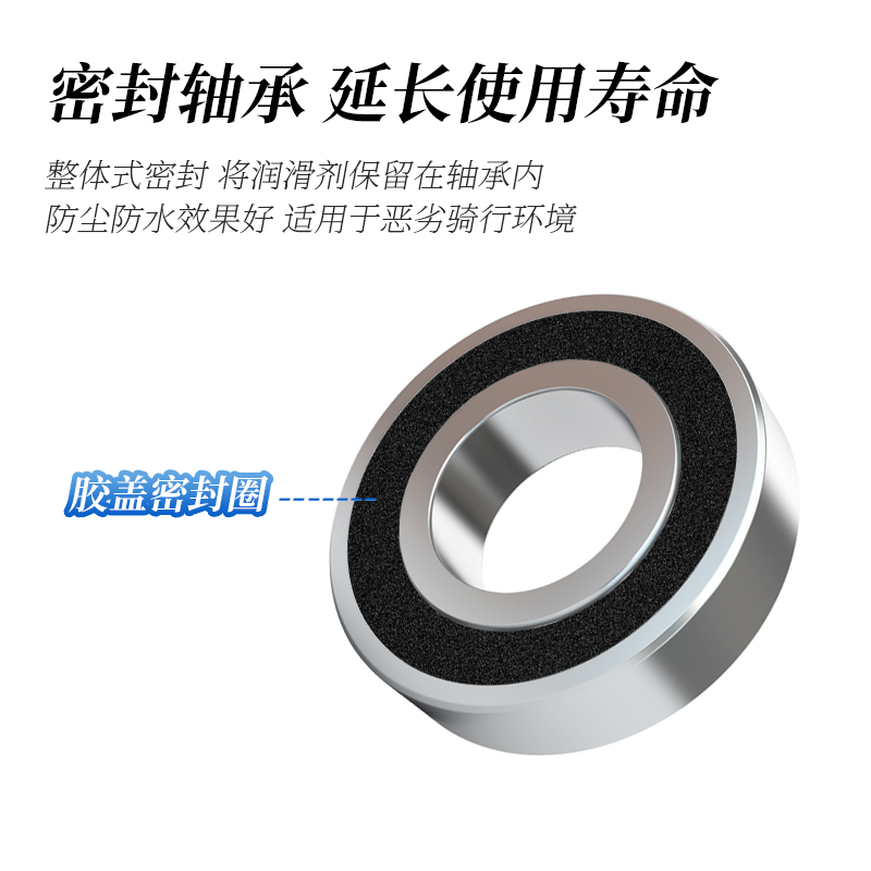 山地公路自行车压入式一体中轴对锁BB30转24mmBB86 92PF30通用GXP - 图2