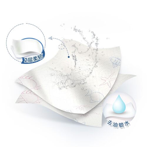 心相印厨房卷纸用纸吸油纸吸水纸食物专用纸巾加厚油炸擦油纸整箱 - 图1