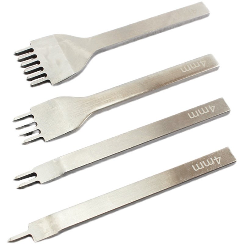 手工皮具diy皮革工具白钢菱斩皮革打孔器缝纫套装4mm菱斩皮包缝线,淘宝优惠券,粉丝福利购,淘宝优惠卷