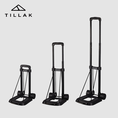 CAMPING DOG/TILLAK联名款行李车拉杆车折叠便携旅行手拉车轻便车 - 图1