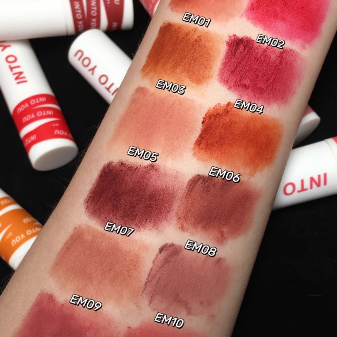 intoyou唇泥唇釉女主角04哑光慕斯23雾面7唇颊08em22蜜桃乌龙 - 图3