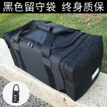 Black rear reserved bag front shipping bag delivery bag portable back leave bag left-behind bag waterproof handbag