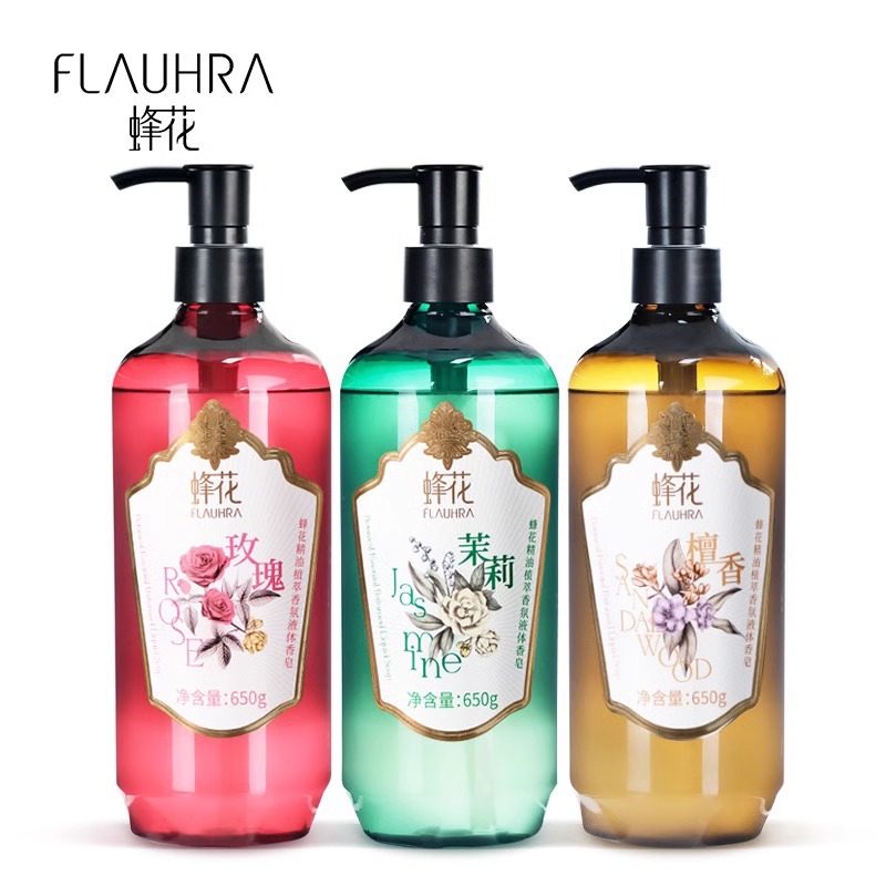 正品蜂花精油植萃香氛液体香皂檀香茉莉玫瑰淡雅留香沐浴露女650g,淘宝优惠券,粉丝福利购,淘宝优惠卷