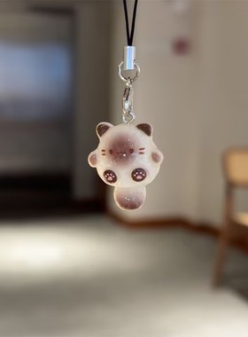 暹罗猫卡通百搭手链挂饰