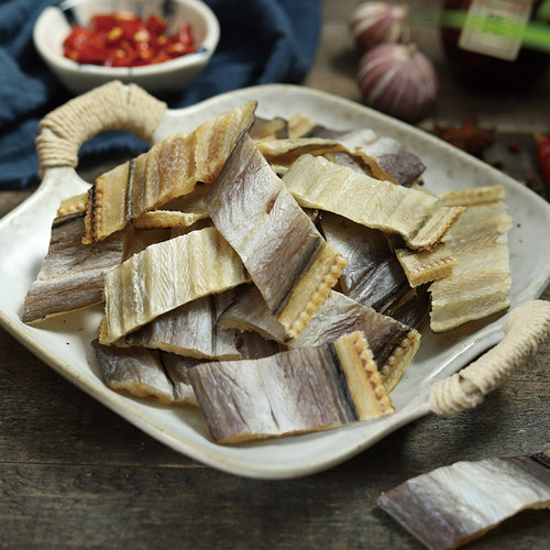 温州特产淡晒鳗鱼干东海小油鳗鱼鲞整条鳗鱼片全淡干海鲜干货 - 图2