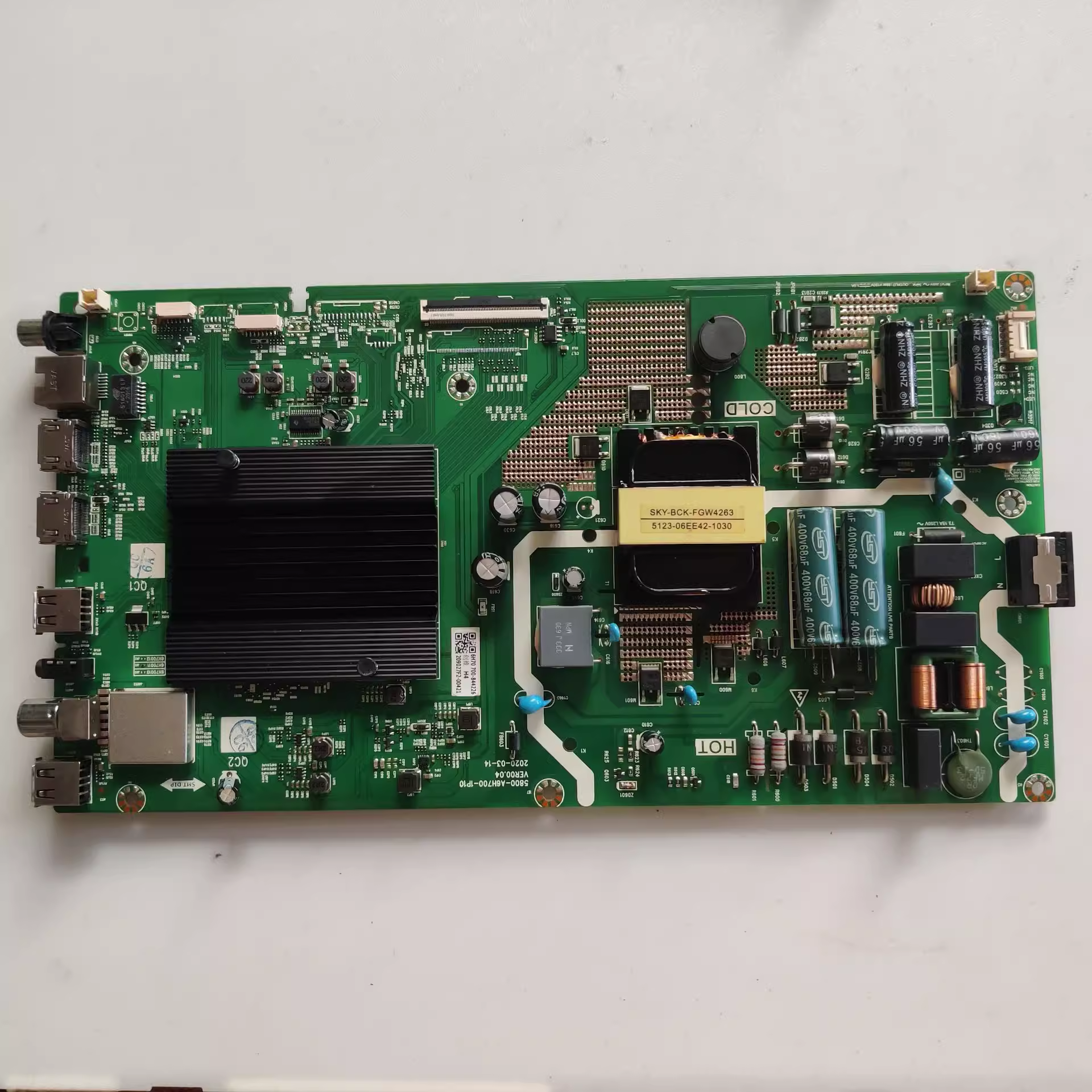 创维55A11 55H4 50A4 电视机主板 5800-A6H700-1P10 配屏RDL550WY - 图0