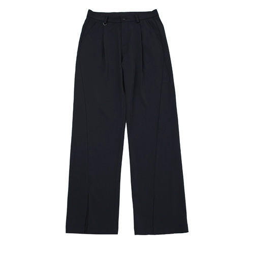 Летние брендовые трендовые штаны для отдыха, свободный прямой крой, в корейском стиле