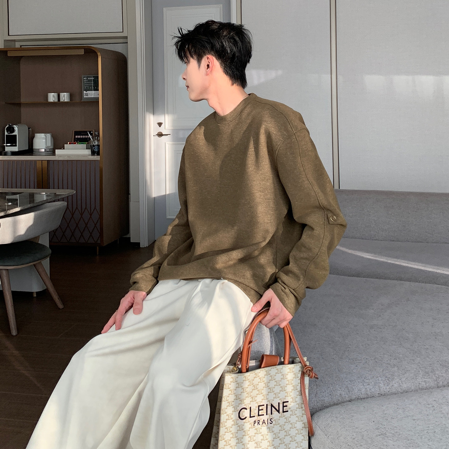 Hualun冬季男士加绒加厚保暖打底衫内搭T恤男高级感休闲长袖上衣,淘宝优惠券,粉丝福利购,淘宝优惠卷