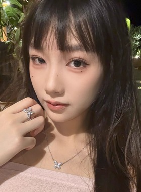 幻影蝴蝶轻奢时尚戒指女