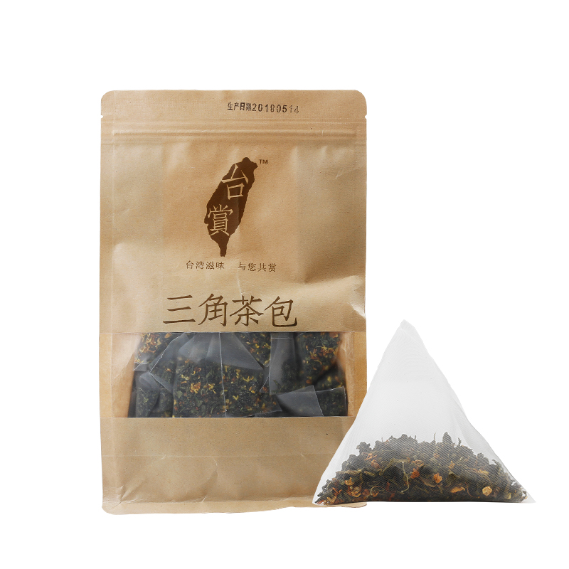 桂花乌龙茶包袋泡立体三角茶包花草冷泡茶奶茶店专用水果茶30包