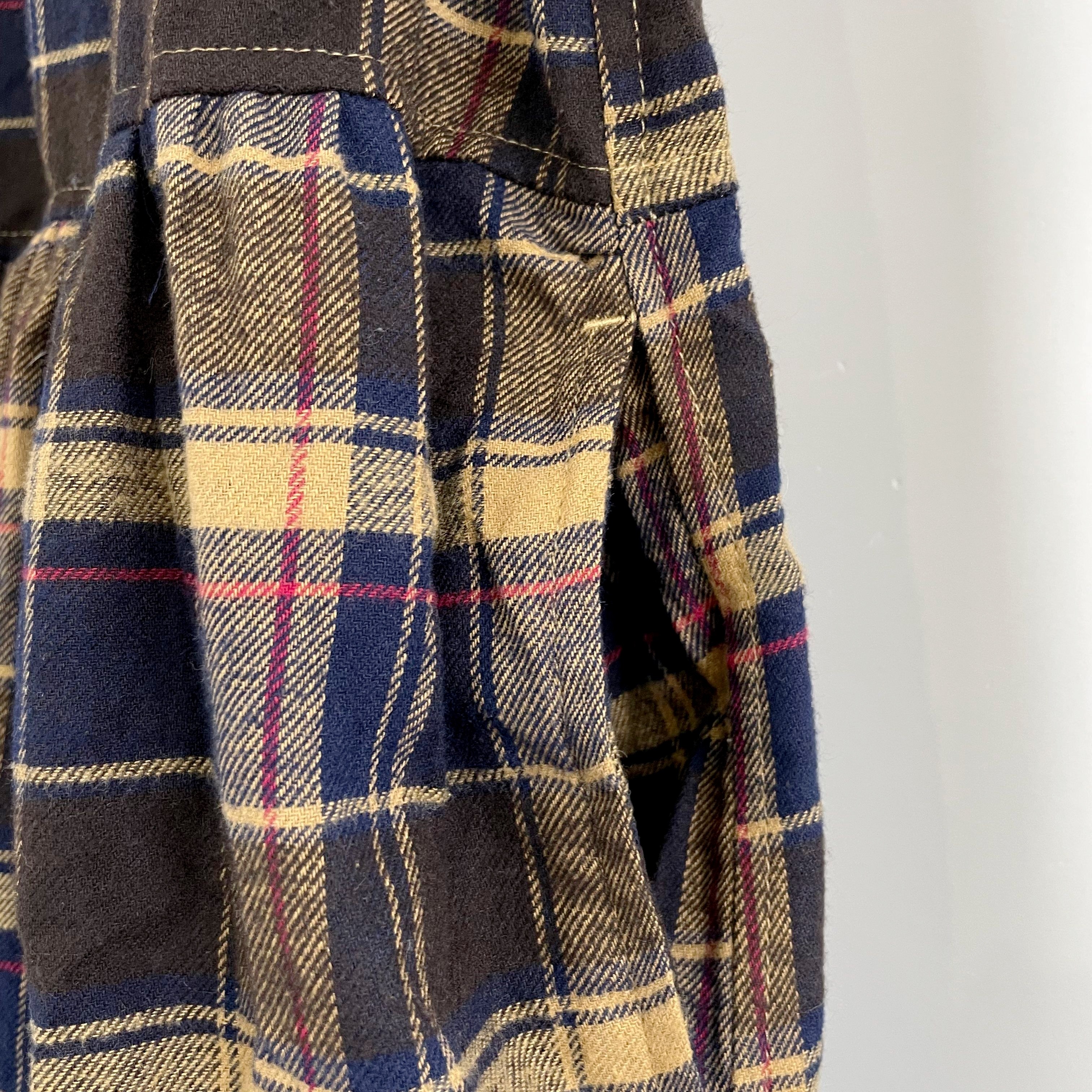 E6087日单新款女装宽松洋气长袖格子连衣裙翻领单排扣文艺长裙,淘宝优惠券,粉丝福利购,淘宝优惠卷