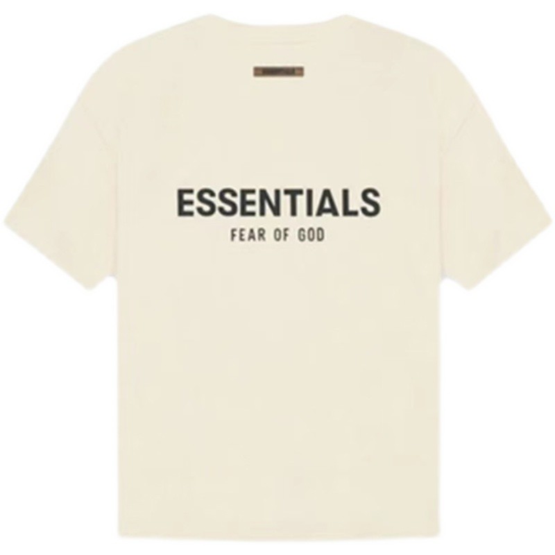 FOG Fear Of God Essentials新款21ss字母标语短袖复线T恤高街潮-图3