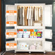 Younai's super large capacity wardrobe can hold more clothes