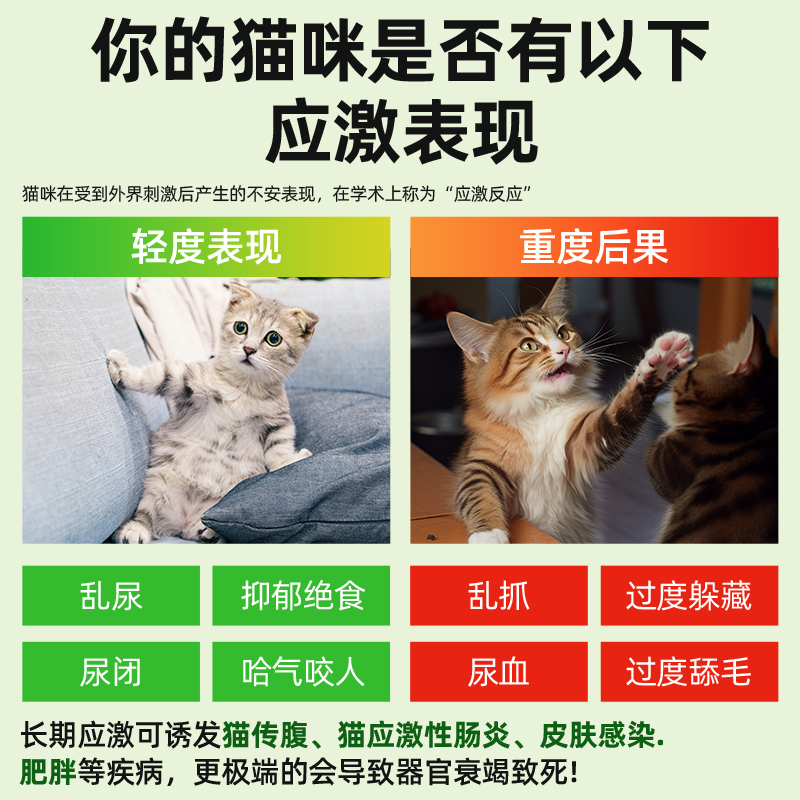 拜卡维宠安缓解猫咪应激安抚情绪狗狗舒缓减少焦虑防乱尿费利威 - 图0