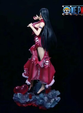 海贼王发光女帝汉库克爆衣九蛇姬美少女场景GK模型摆件手办批发