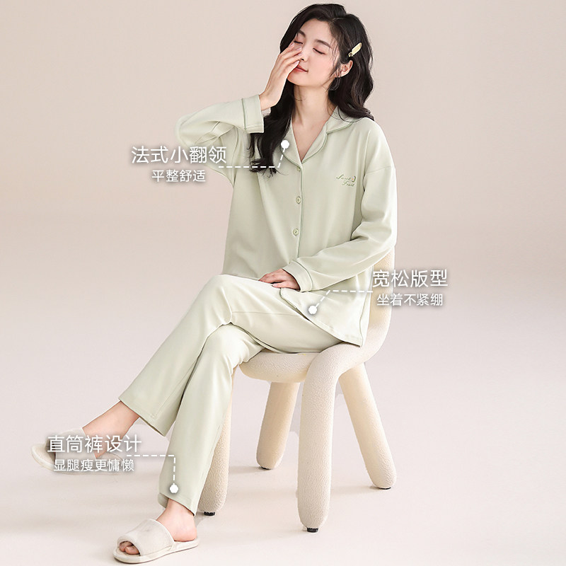 Women's pure cotton pajamas without bra 2025 new style