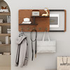 2024 new meter box decorative painting with hook storage