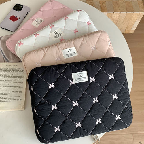 防震内胆包13.3寸笔记本电脑包14寸女2025新款甜美华为联想thinkbook14.5小米pro15苹果macbook16防水收纳包 - 图0