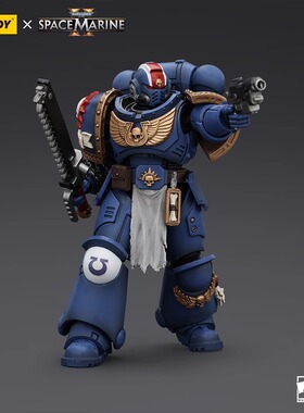 JOYTOY暗源战锤40K星际战士2联名泰图斯副官三人组可动模型男送礼