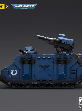 JOYTOY暗源战锤40K极限战士配备双管激光炮的豪猪装甲车1:18载具