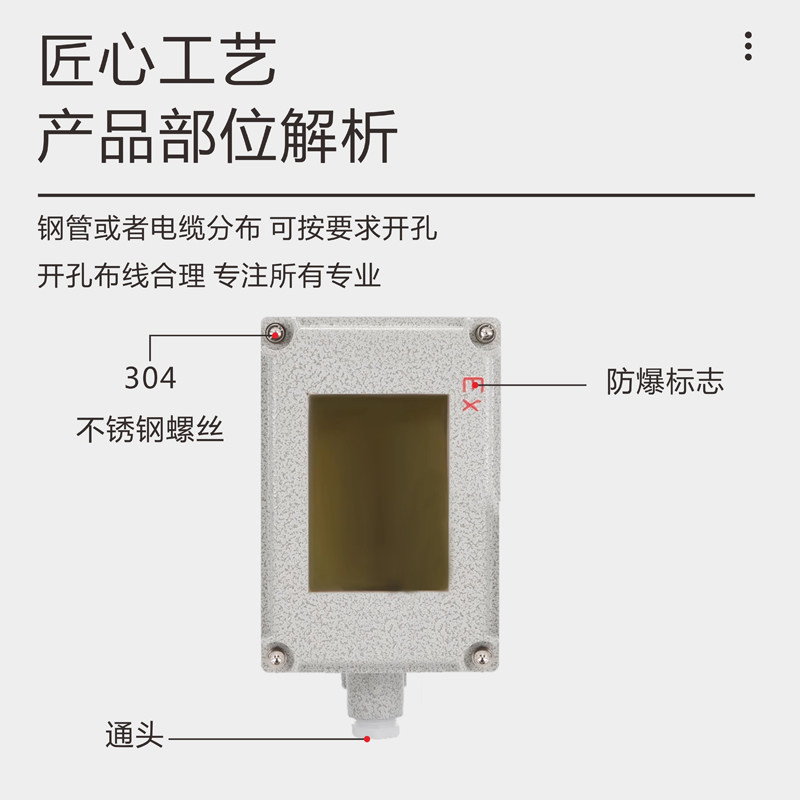 防爆箱 防爆控制箱 防爆外壳门禁刷卡机专用外箱 可定制尺寸,淘宝优惠券,粉丝福利购,淘宝优惠卷