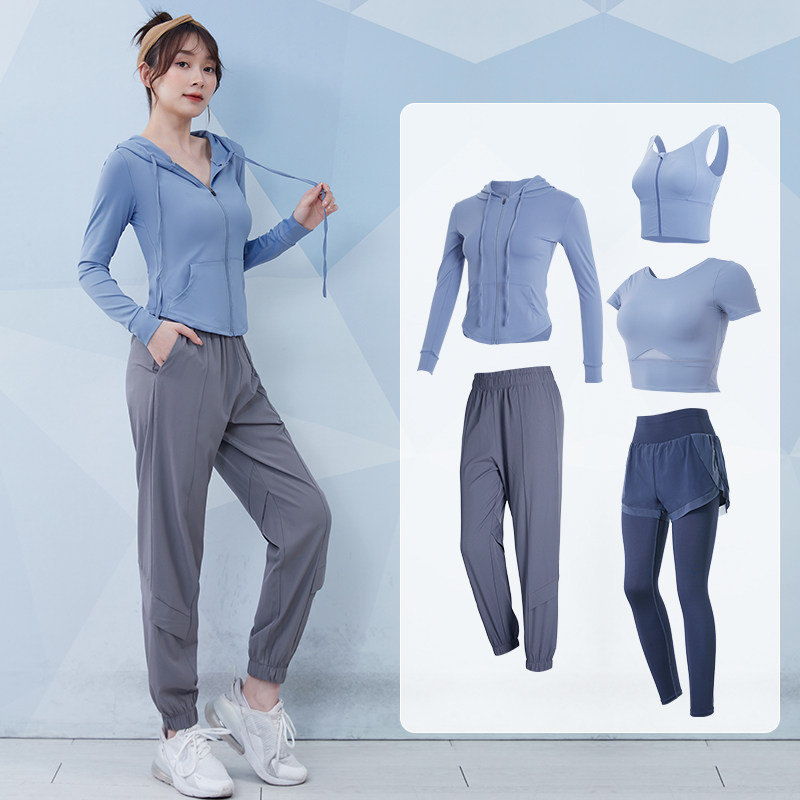 专业春秋跑步宽松长袖气质瑜伽服 vansydical范斯蒂克健身衣