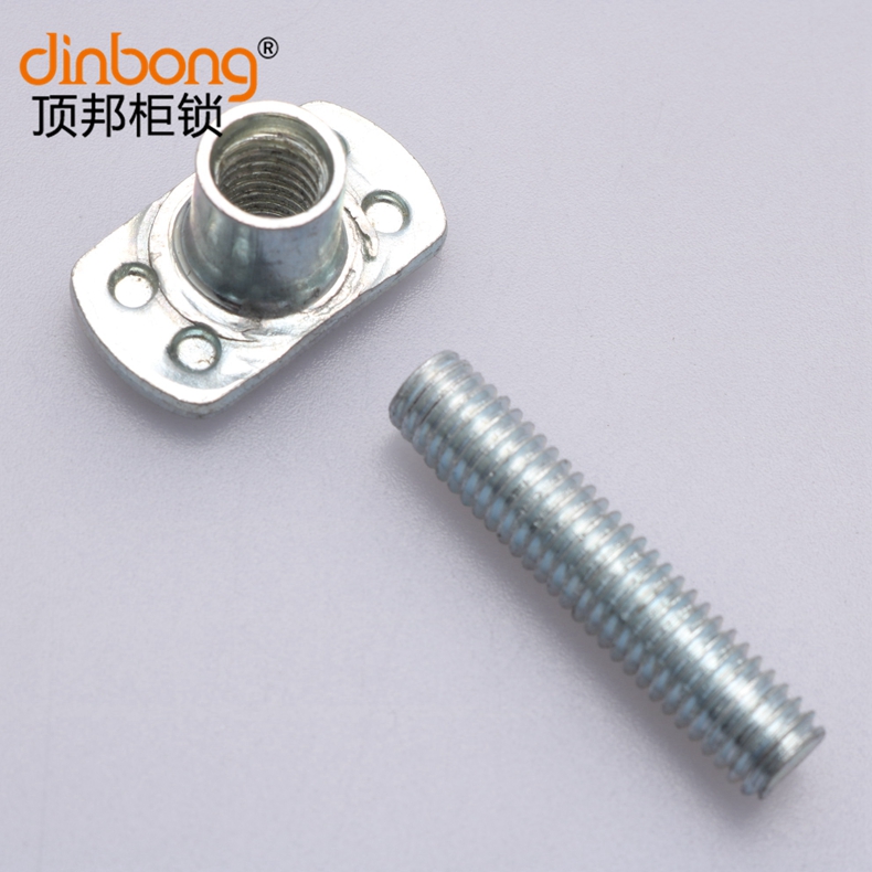 螺母柱M8-40 十六折威图机柜配件 PS003-1九折机箱柜门附件M8-40 - 图2