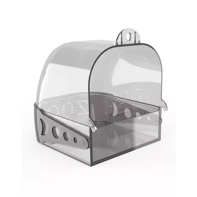 虎皮玄凤鹦鹉专用防逃抽屉式鸟用洗澡盒浴房家用易清洁安全浴盆,淘宝优惠券,粉丝福利购,淘宝优惠卷