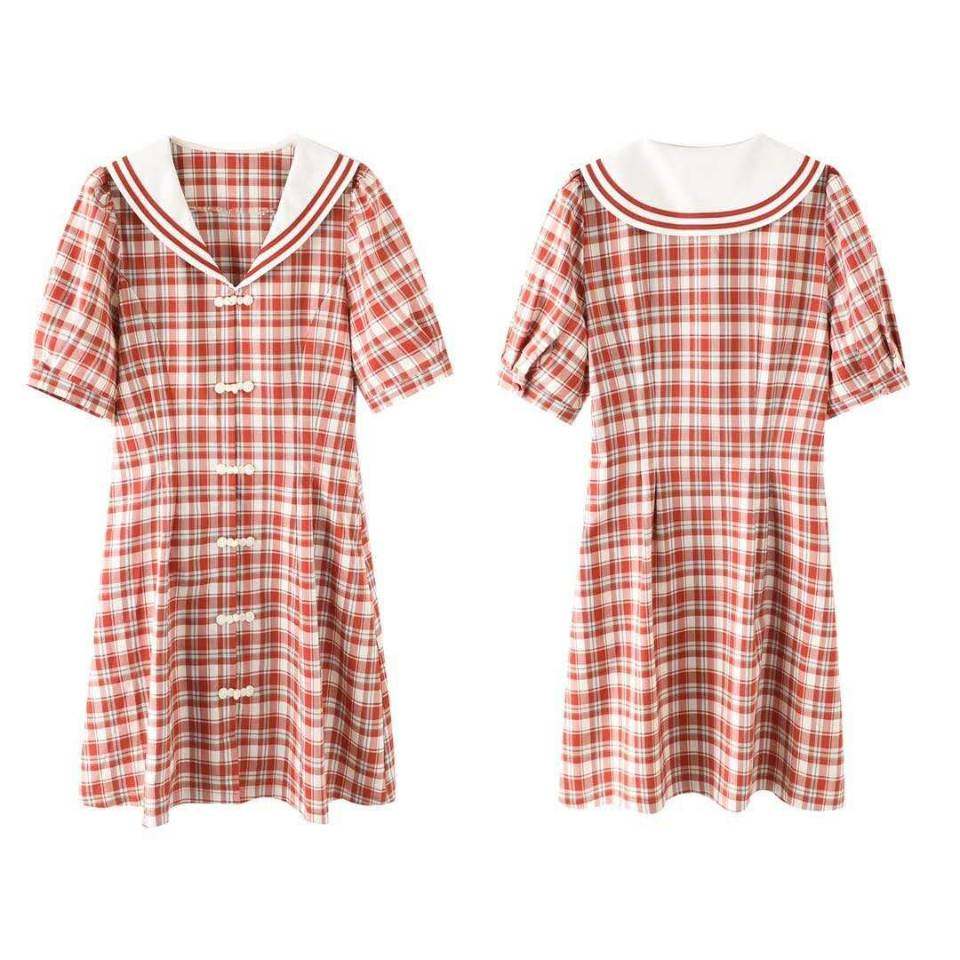 皇冠太平鸟女2020夏中国风连衣裙 佐佐家の工作室连衣裙