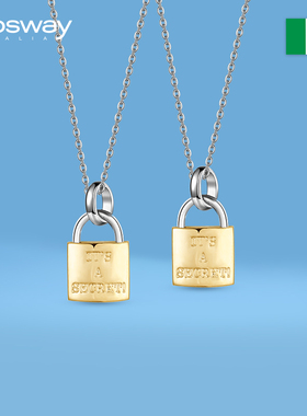 brosway欧美时尚系列女锁项链