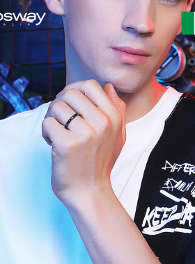 brosway欧美品牌轻奢男专柜指环