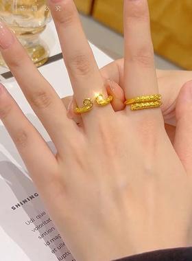 开口可调节悟空戒指女