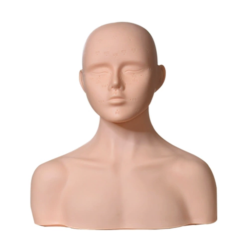 Косметическая практика, манекен головы, массажер, форма для ухода за кожей для умывания, для салонов красоты