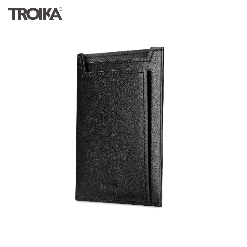 牛皮超薄证件包男士迷你小钱包卡夹便携驾照卡包钱包一体男 troika 牛皮超薄证件包男士迷你小钱包卡夹便携驾照卡包钱包一体男 troika