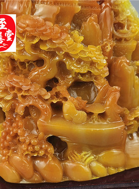 风水玄关摆件寿山石雕