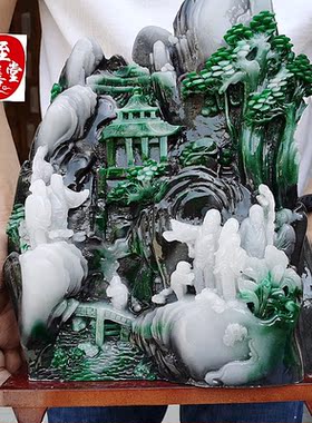 指日高升大摆件客厅装饰品