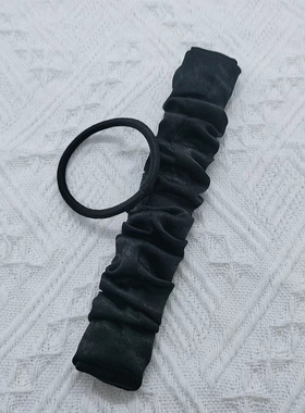 无品牌发绳布料欧美弹片啪啪圈