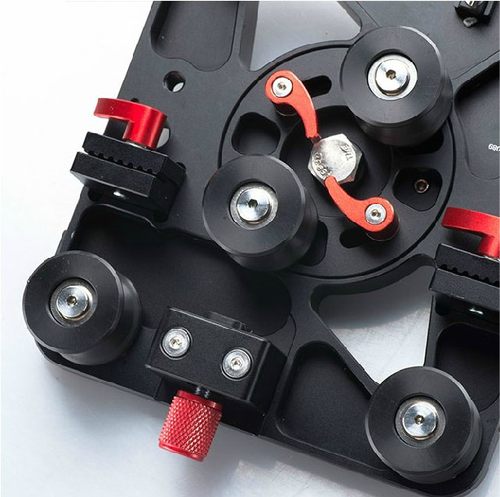 印迹 鲨鱼S1 滑轨飞轮套装 5D4 A73 GH5单反摄像机婚庆摄像滑轨0.8/1.2/1.8米碳纤维轨道长度可选S1A1/S1A3 - 图3