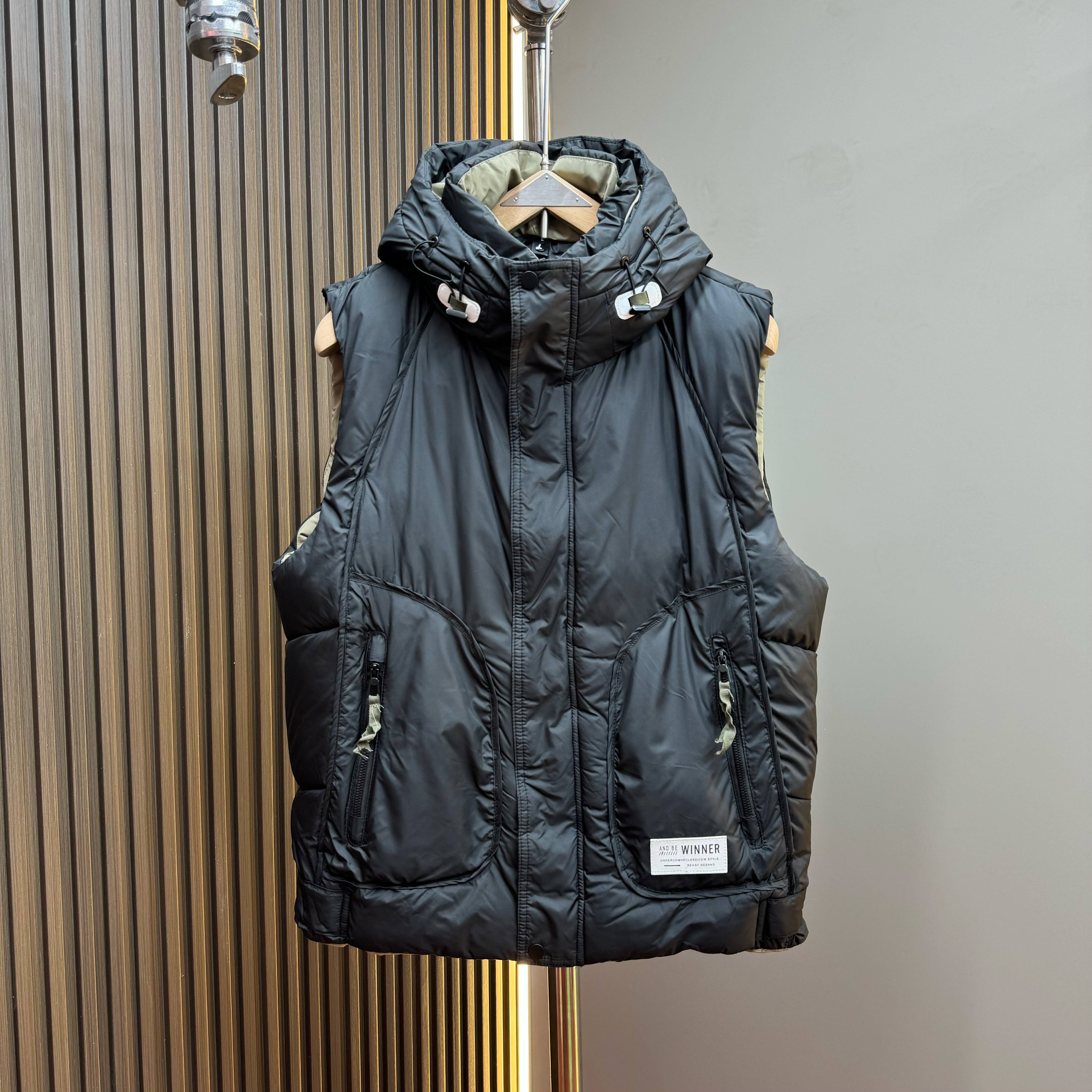 冬季新款连帽羽绒棉马甲男外穿加厚保暖青年坎肩背心时尚外套坎肩,淘宝优惠券,粉丝福利购,淘宝优惠卷