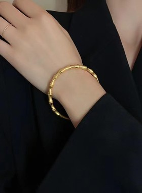 金店同款越南沙金竹节手镯