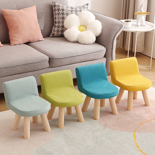 Детский маленький стул магистраль сеть красного дома с низким табурет